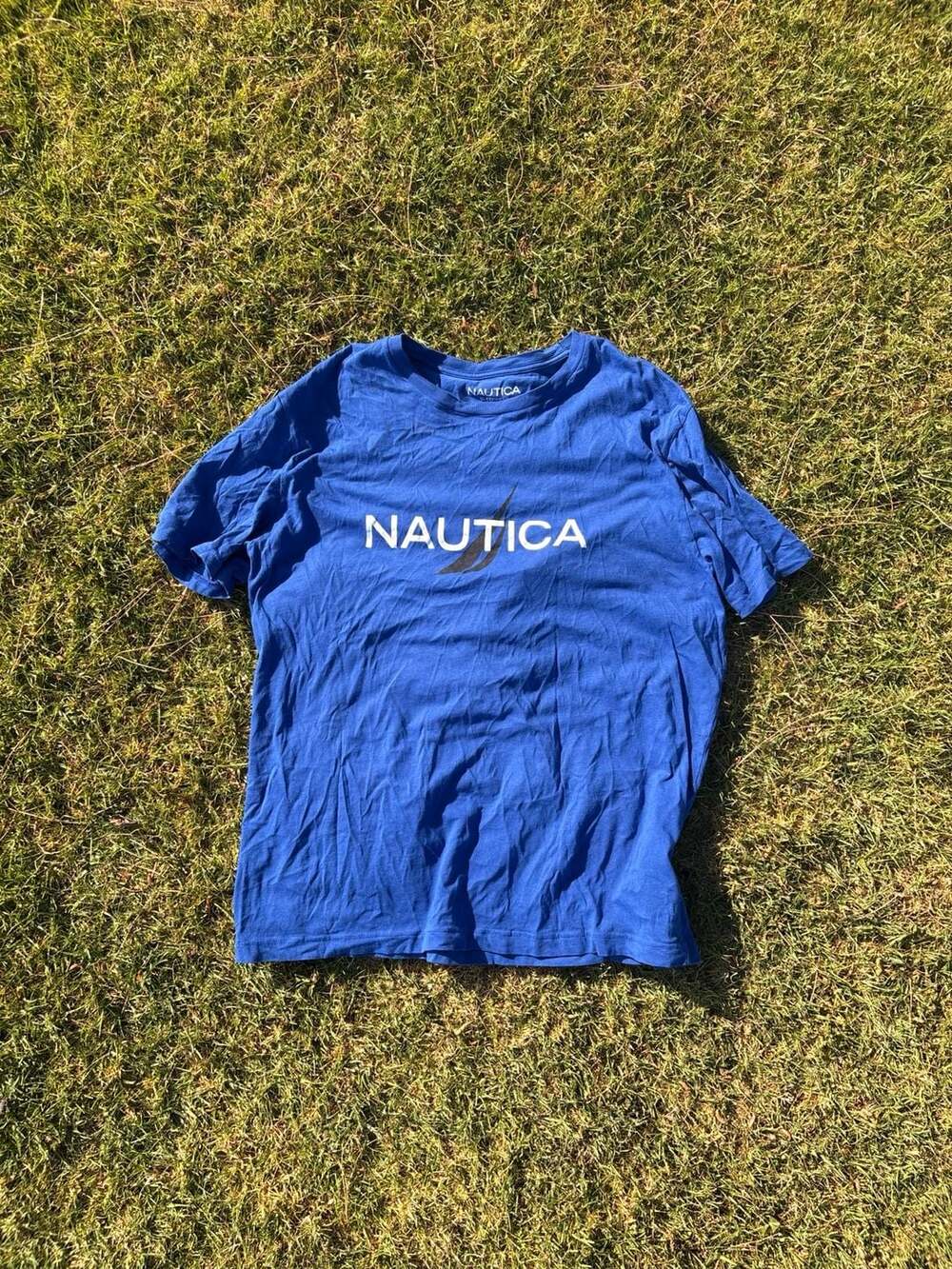 Nautica Men's Blue Logo Graphic Sleep T-Shirt Size XL